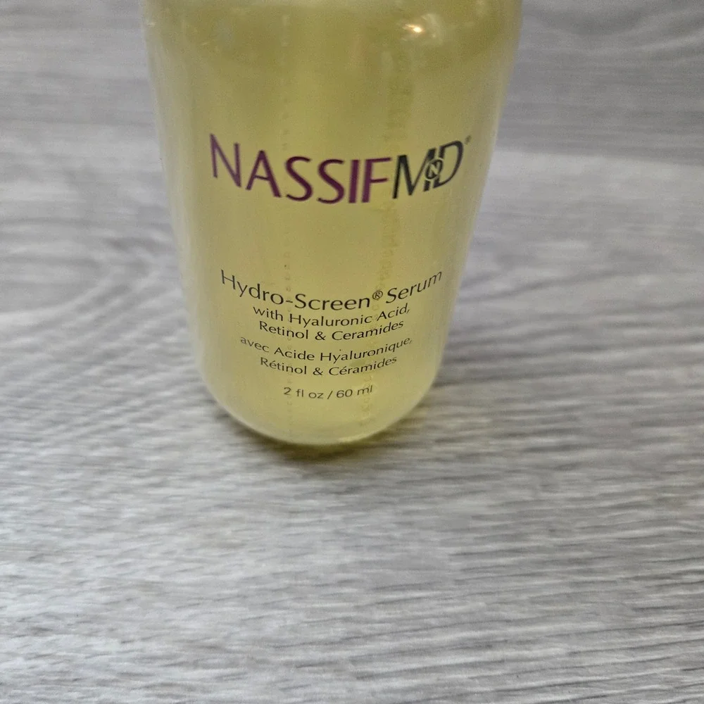 NassifMD Clear Hydro-Screen Serum 2 fl oz Anti-Aging Retinol Hyaluronic Acid
